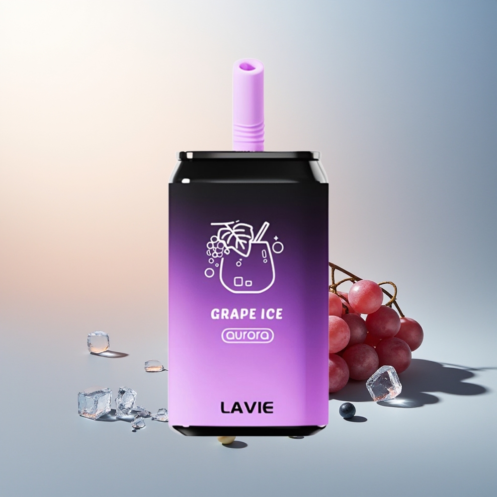LAVIE Aurora 11000 Puff 22ML 650mAh Şarj Edilebilir Type C Üzüm Buz