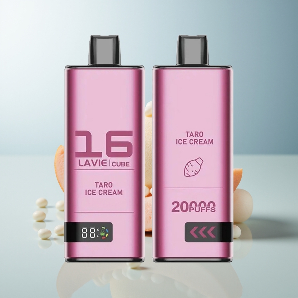 LAVIE Cube 20000 Puff 28ML 600mAh Taro Dondurma