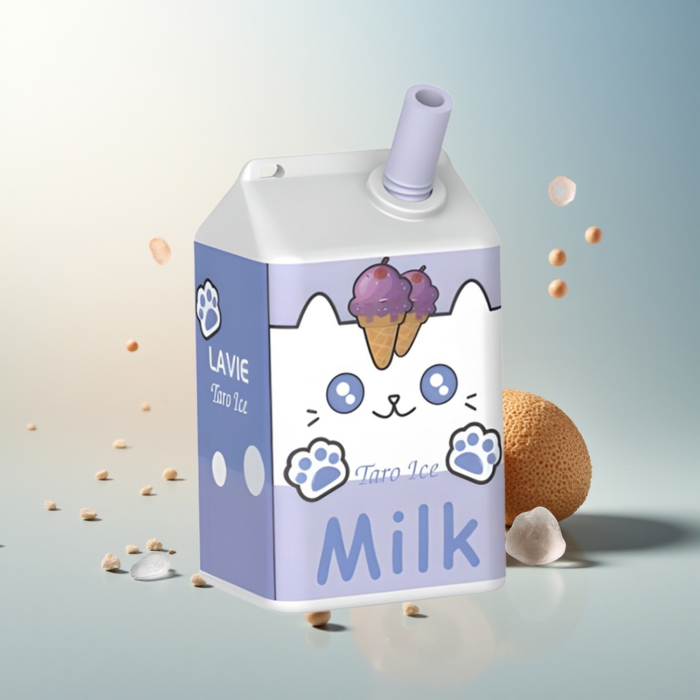 LAVIE Milk 7000 Puff 16ML 600mAh Type C Şarj Edilebilir Taro Buz