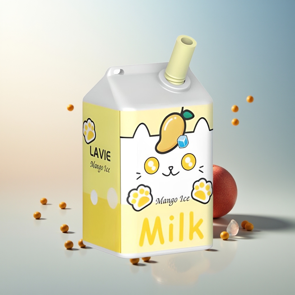 LAVIE Milk 7000 Puff Type C Şarj Edilebilir Mango Buz