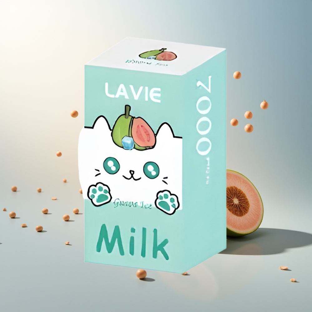 LAVIE Milk 7000 Puff Şarj Edilebilir Type C 16ML Guava Buz