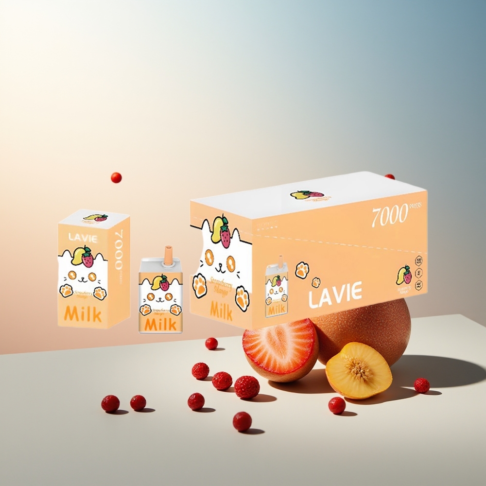 LAVIE Milk 7000 Puff Şarj Edilebilir Çilek Mango