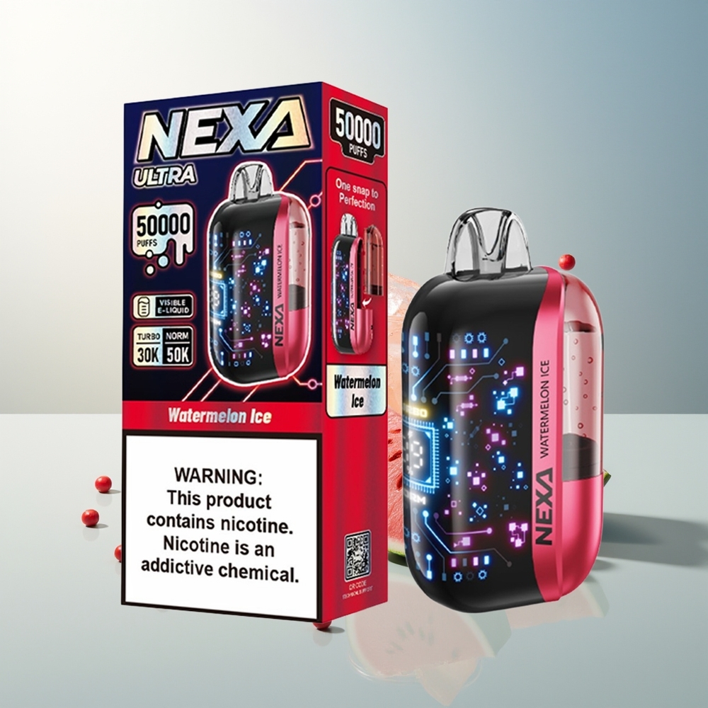 NEXA Ultra 50000 Puff 20ml 800mah 5% Nikotin 0.9ohm Karpuz Buz