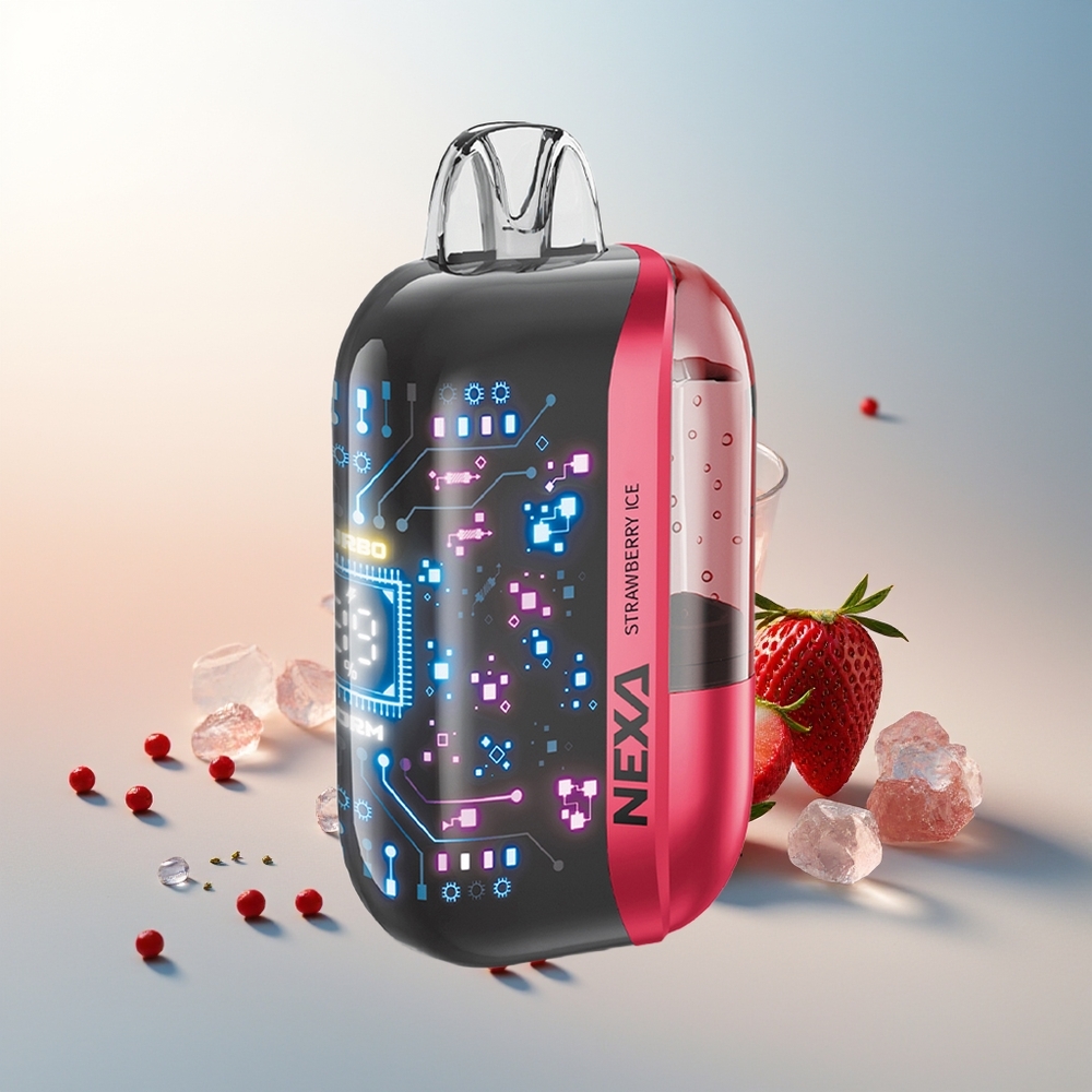 NEXA Ultra 50000 Puff 20ml 800mah 5% Nikotin Çilek Buz