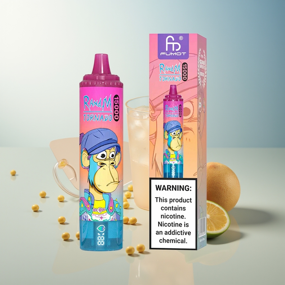 RandM Fumot Tornado 15000 Püf 25ml 850mAh Mesh Limonata