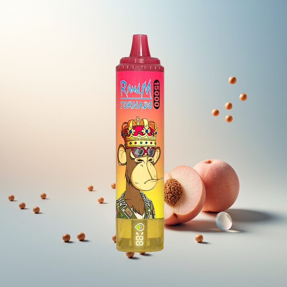 RandM Fumot Tornado 15000 Puff 25ml 850mAh Şeftali Buz