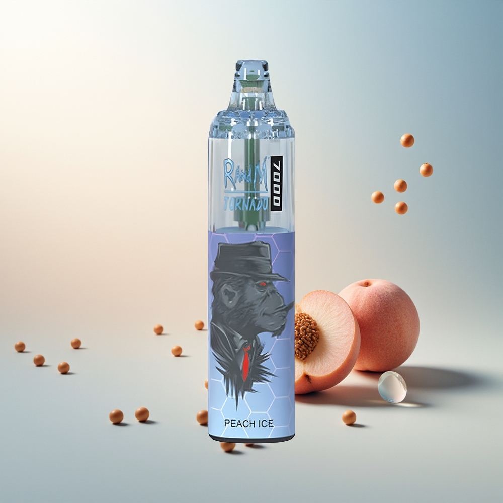 RandM Fumot Tornado 7000 Puf 14ML Type-C Hava Ayarlı Şeftali Buz