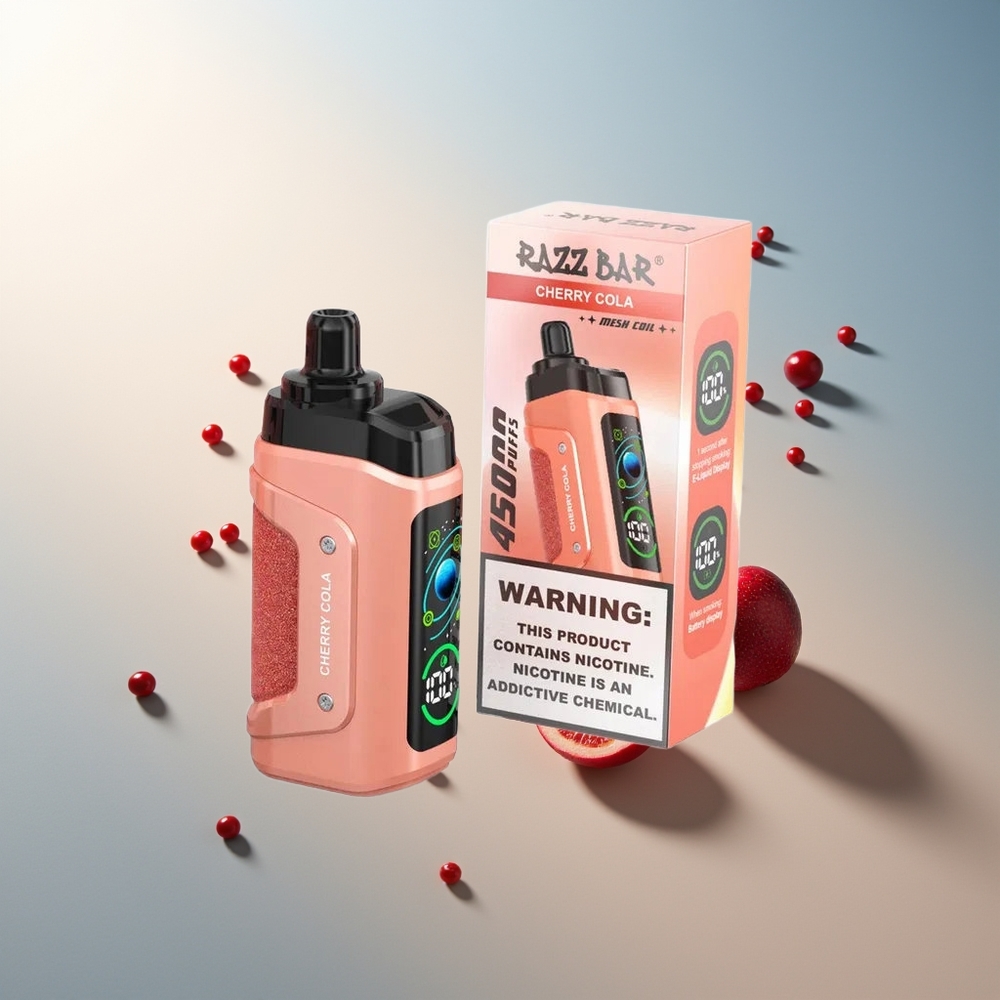 Razz Bar 45000 Puff Ayarlanabilir Hava Akışı Vişne Kola