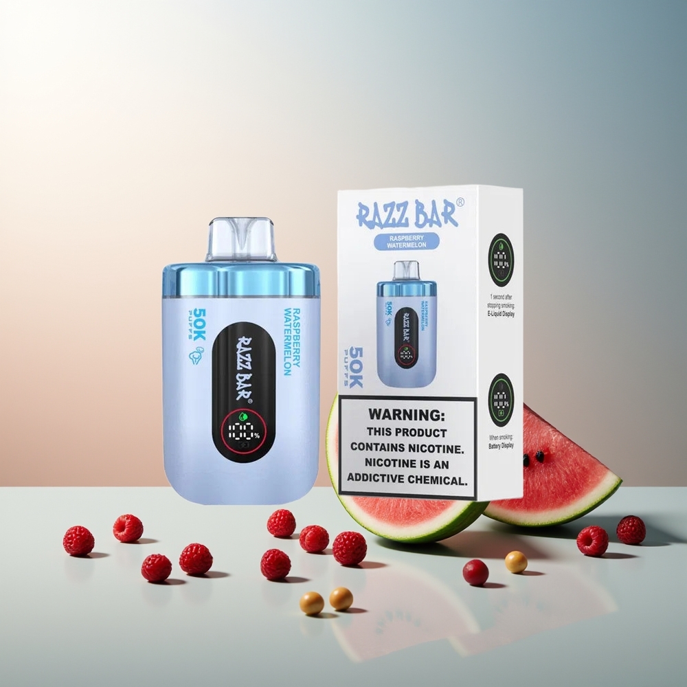 Razz Bar 50K Mesh 1.0 Ohm Type-C Ahududu Karpuz