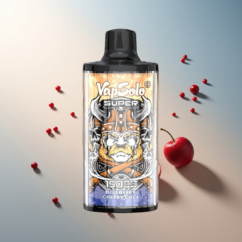 Vapsolo Süper 15000 Puff 40ml 850mah Kiraz Kola