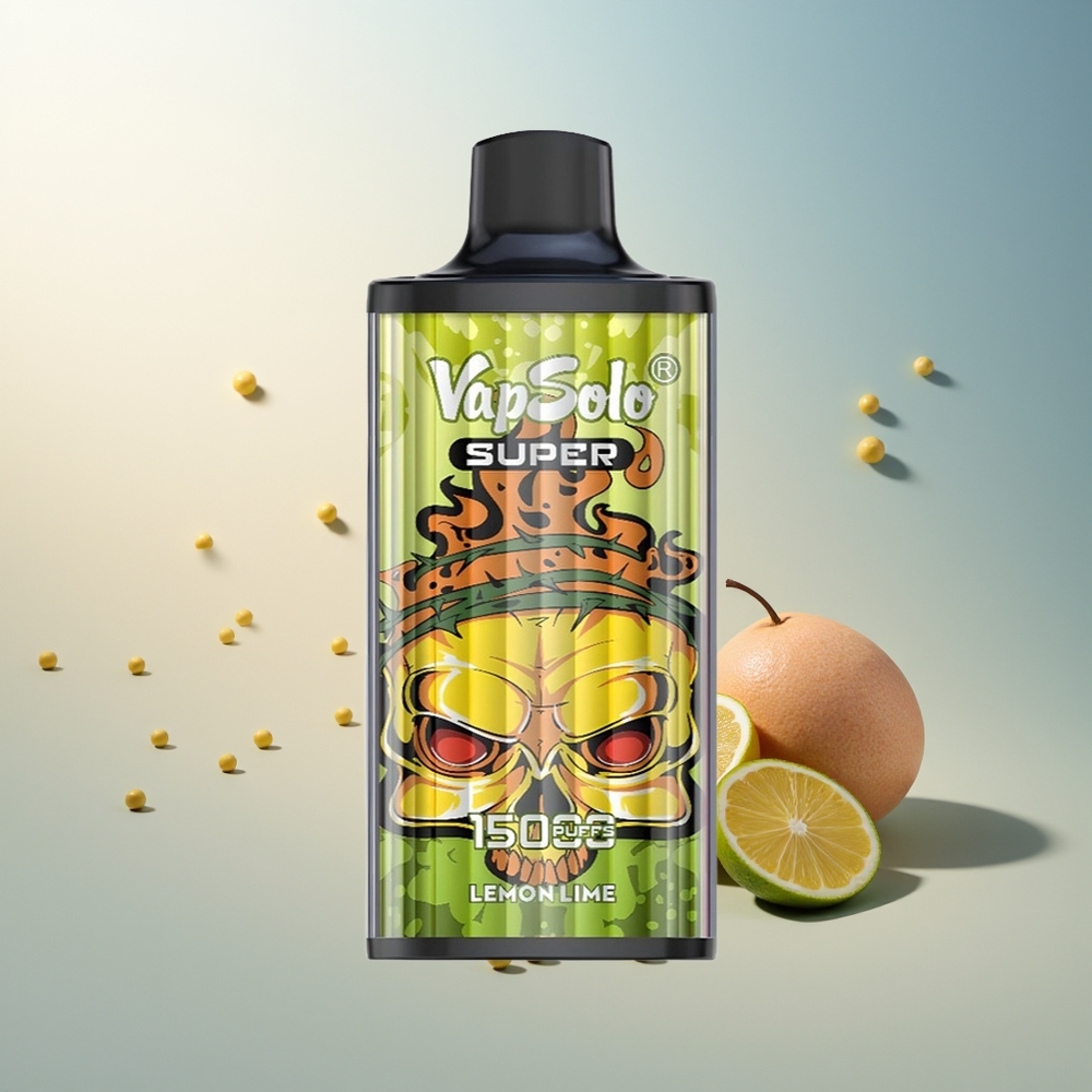 Vapsolo Super 15000 Puff 40ml 850mAh Lima Limon