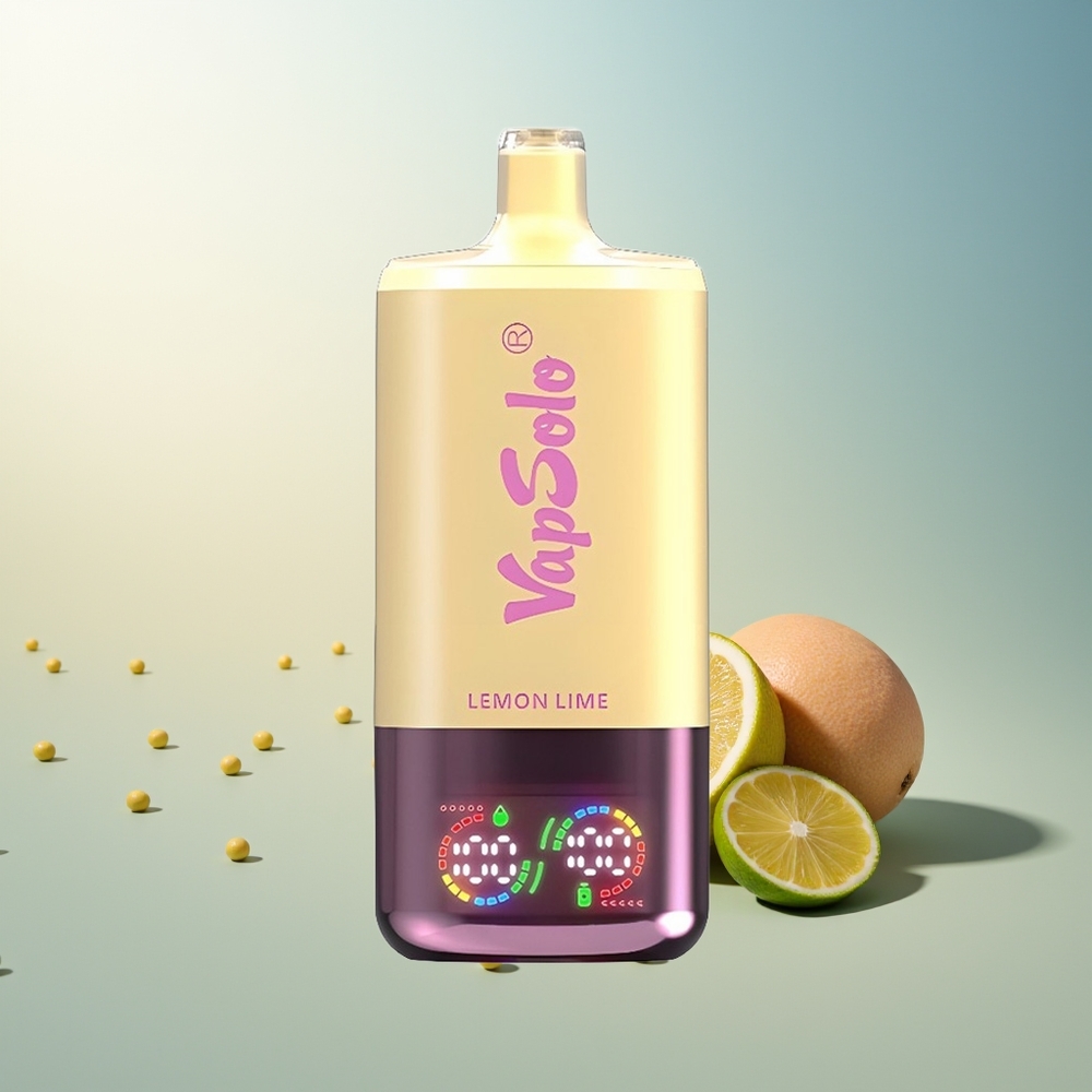 Vapsolo Triple 30000 Puff 3 Hazneli Type-C Limon Misket
