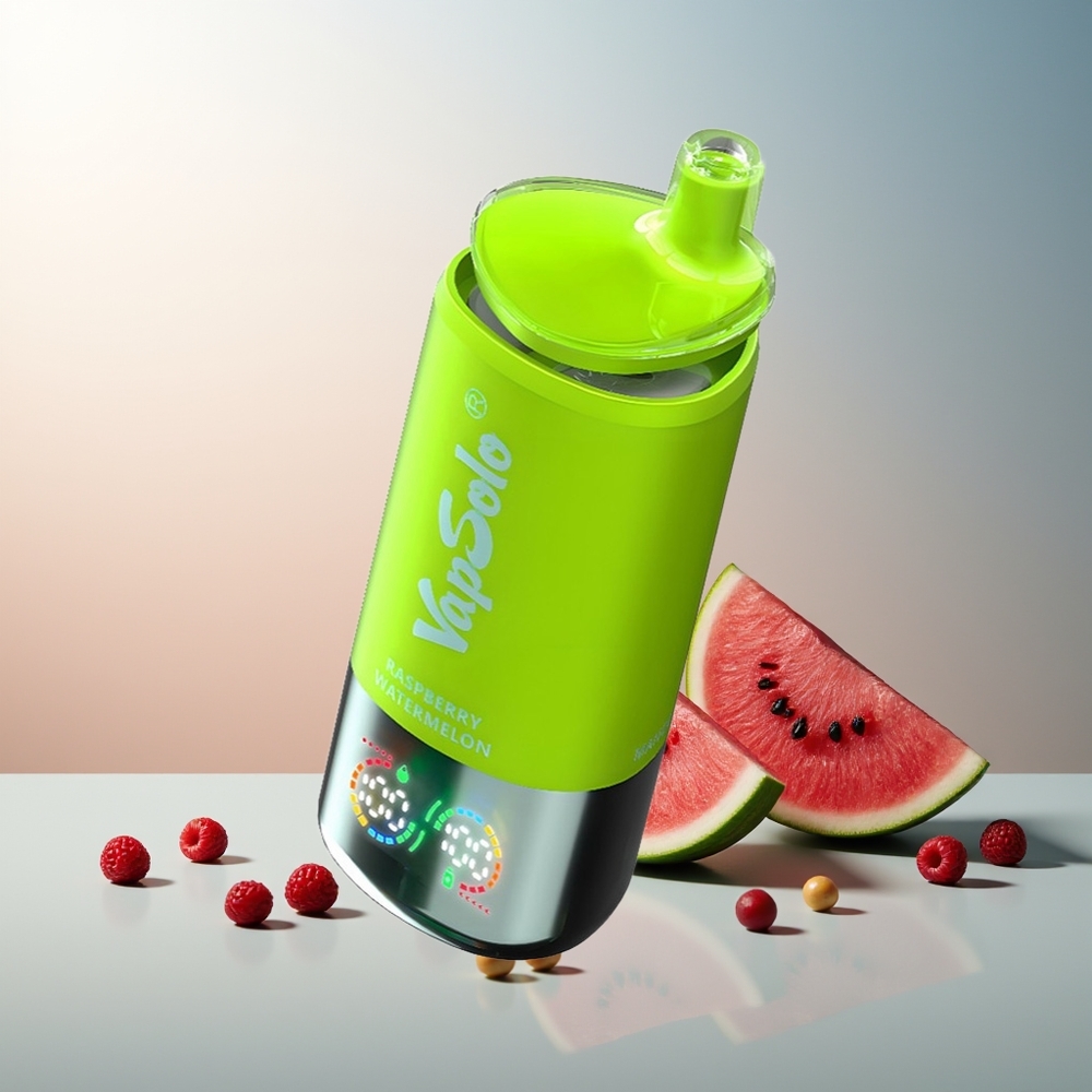 Vapsolo Triple 30000 Puff 40ml 3 Tank Type-C Ahududu Karpuz