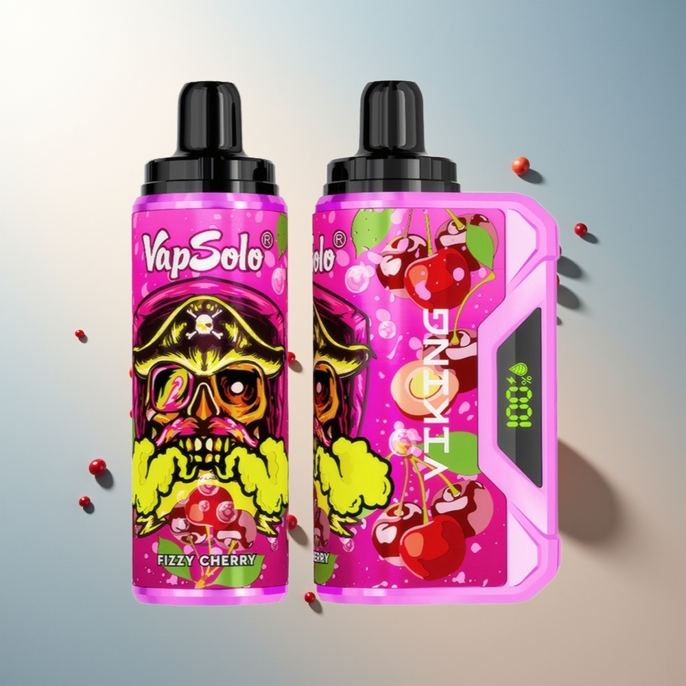 VapSolo VIKING 12000 Puff Type-C Şekerli Kiraz
